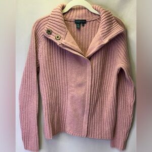 Lauren Jean Company Vtg Lambwool Heavyweight Knitted Sweater Women’s Size Large